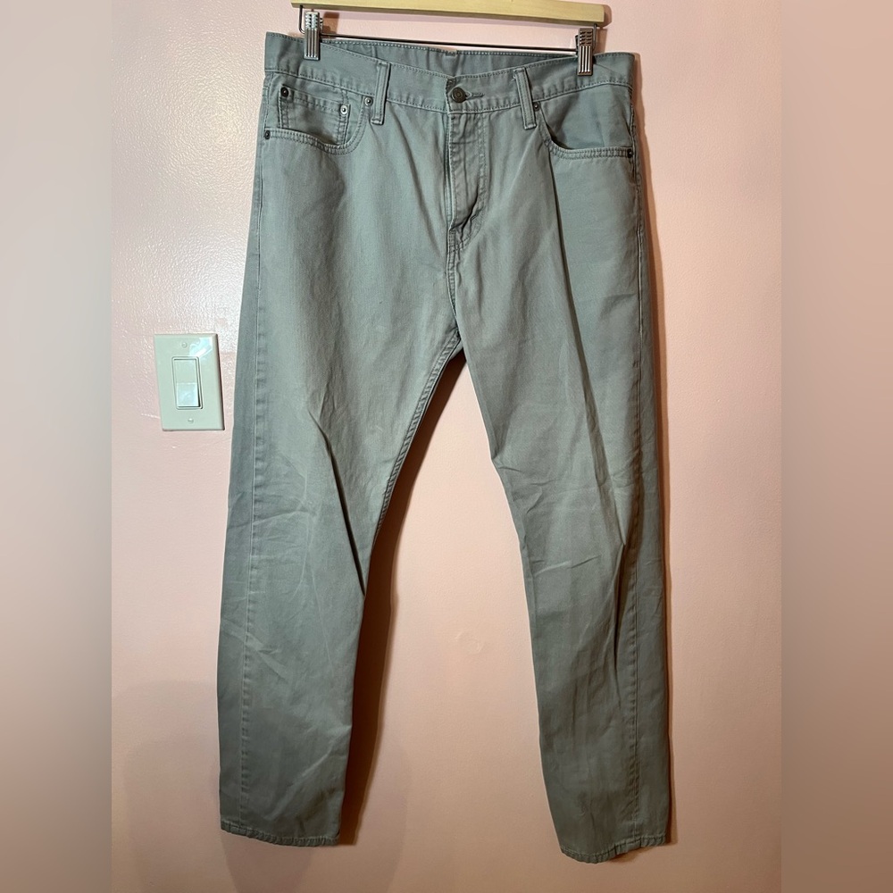 Levi's Light Gray Denim Jeans